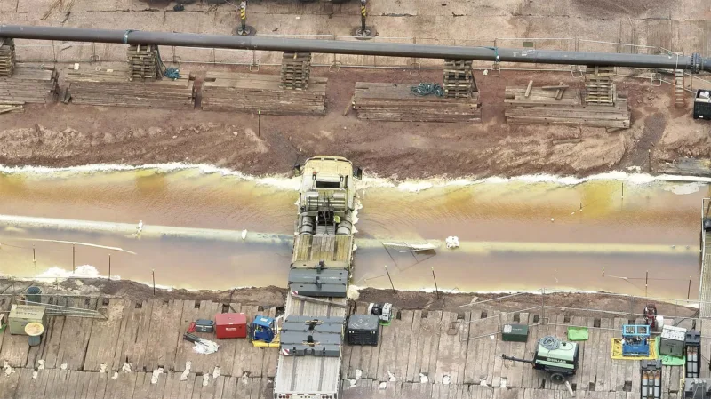 Enbridge hopes to resume Line 5 use by Tuesday after Wisconsin gas leak